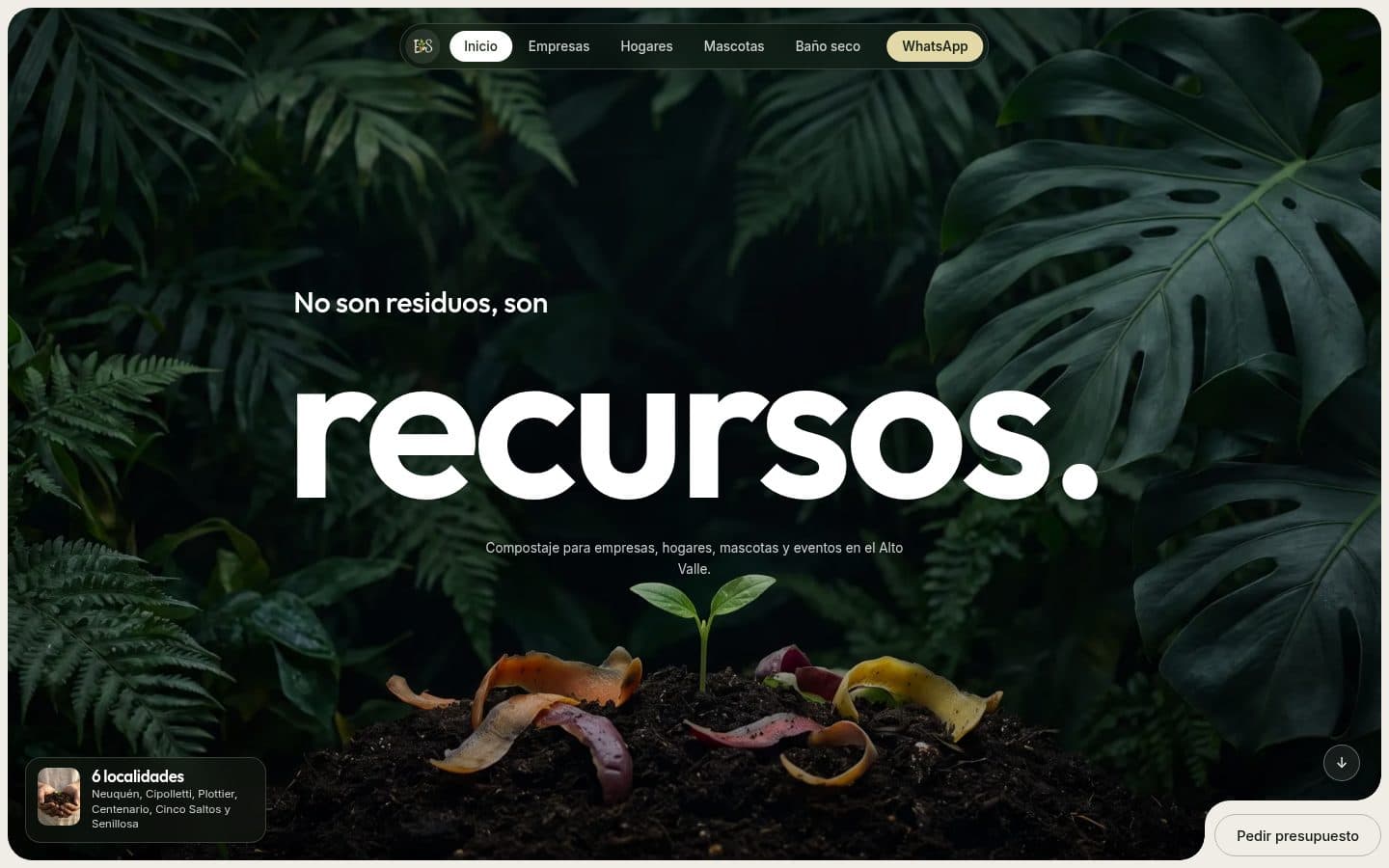 Captura de EVAS Soluciones Conscientes