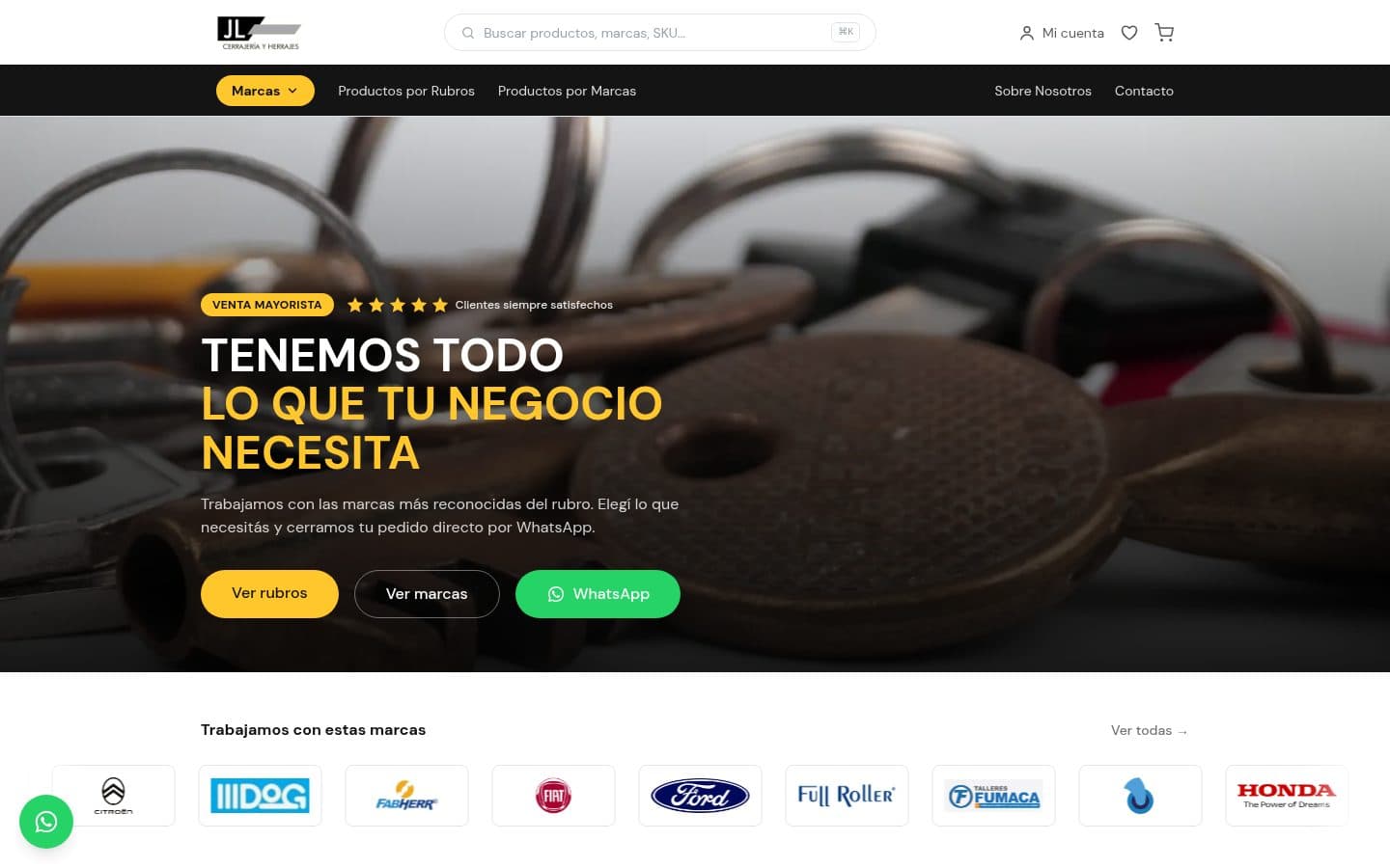 Captura de JL Distribuidora