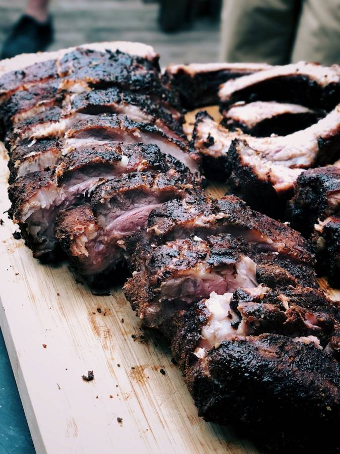 Costillar a la parrilla